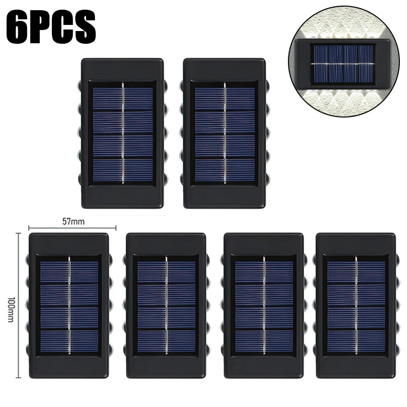 Solar Powered Wall Decor Lights