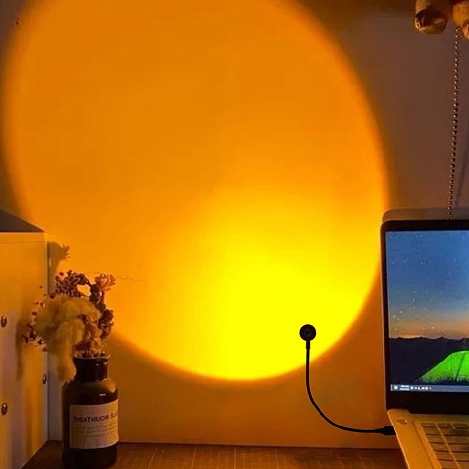 USB Night Light Projector