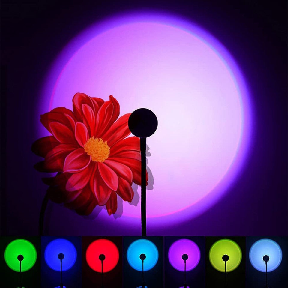 USB Night Light Projector