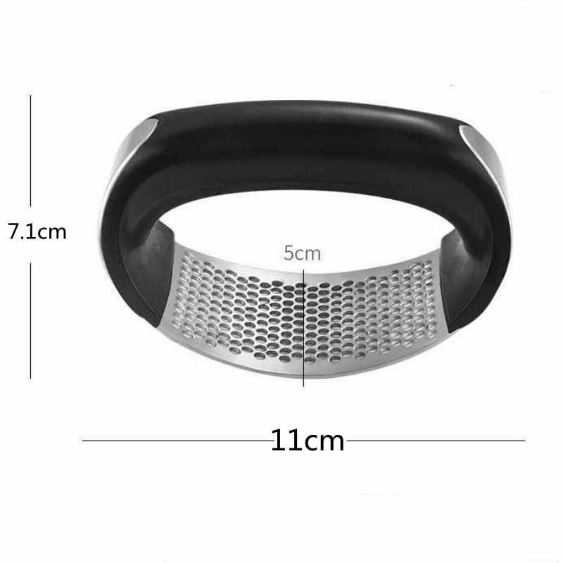 Garlic press crusher