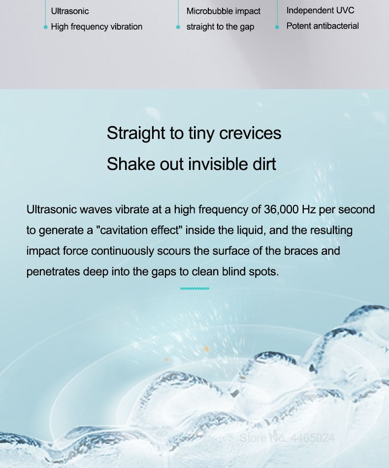 Ultrasonic Bracers Cleaner
