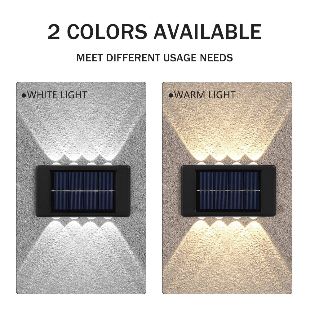 Solar Powered Wall Decor Lights