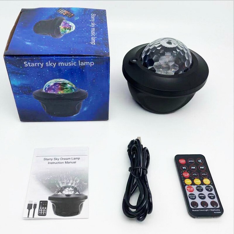 LED Galaxy Bluetooth Speaker Projector